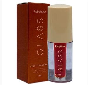 Gloss laqueado linha Glass Ruby rose cor:04