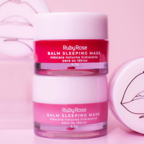 BALM SLEEPING MASK Hidratante labial Noturno Ruby Rose