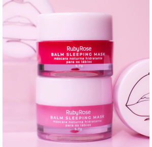 BALM SLEEPING MASK Hidratante labial Noturno Ruby Rose