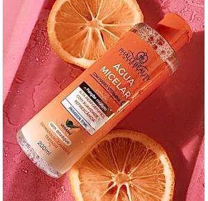 AGUA MICELAR COM NANO VITAMINA C 200ML PHALLE BEAUTY 