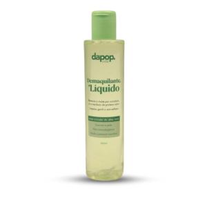 Demaquilante Líquido Extrato de Aloe Vera - Dapop