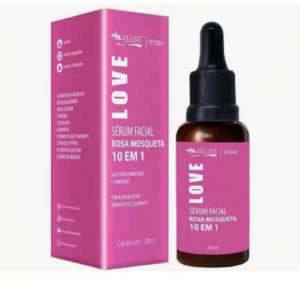 Serum Facial Rosa Mosqueta 10 em 1 Max Love 