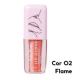 Lip gloss brilhante Ruby Rose cor: 02