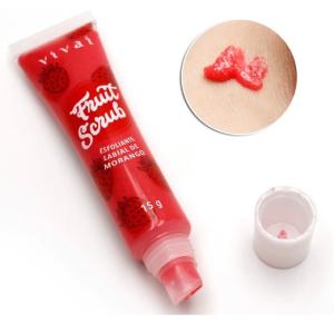 Esfoliante Labial Lip Fruit Scrub Morango-Vivai