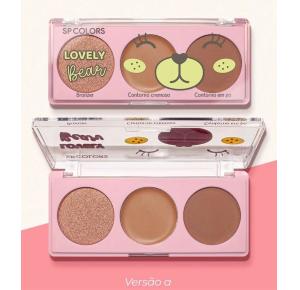 Paleta de contorno & Bronzer Lovely Bear SP Colors versão: A