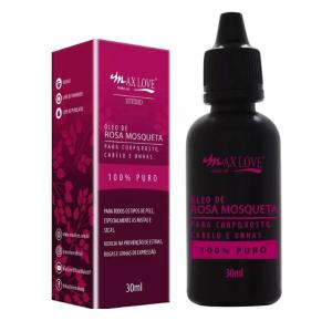 Óleo de Rosa mosqueta 30ml 100% Puro Max love 