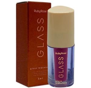 Gloss laqueado linha Glass Ruby rose cor:05